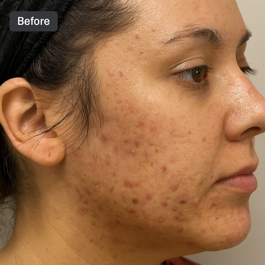 BioRePeel before and after results